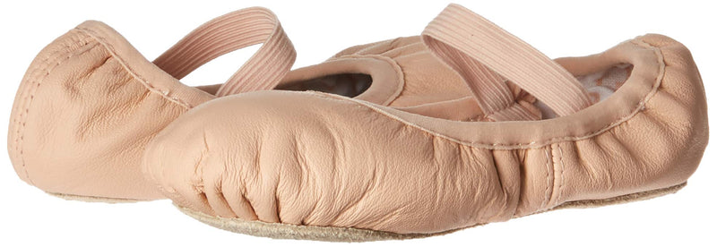 [AUSTRALIA] - Bloch Dance Girl's Belle Full-Sole Leather Ballet Slipper/Shoe, Pink, 7 C US Little Kid 