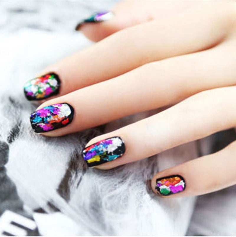 Professional 2PCS Galaxy Star Nail Art Glue for Foil Sticker Nail Transfer Tips Decorations Adhesive White 8ml - BeesActive Australia