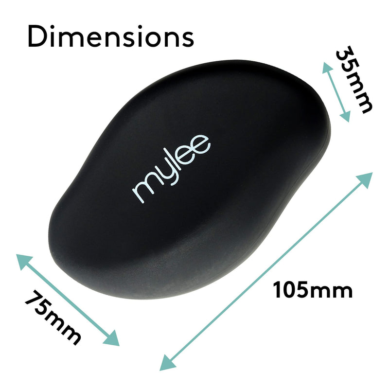 Mylee Crystal Foot File for Smooth Feet - Ultra Fine Glass Surface, Gently Removes Hard Skin, Works on Dry & Wet Feet, Easy to Clean & Sanitise Professional & Home Use, 5 Year Guarantee on the Surface - BeesActive Australia