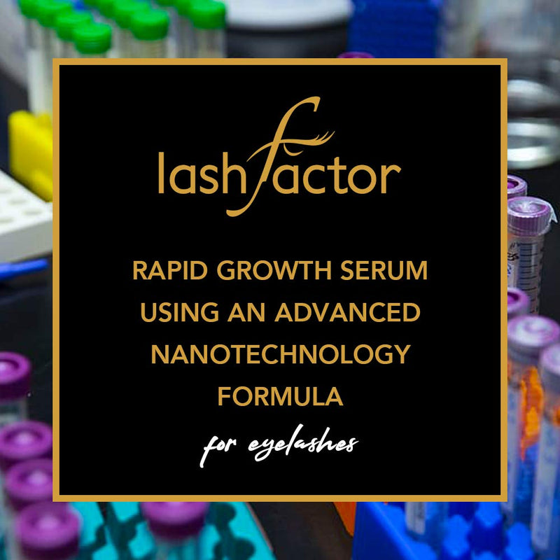 Lashfactor Rapid Eyelash Growth in just 4 weeks, 2ml, Ophthalmologist and Dermatologist Tested - BeesActive Australia