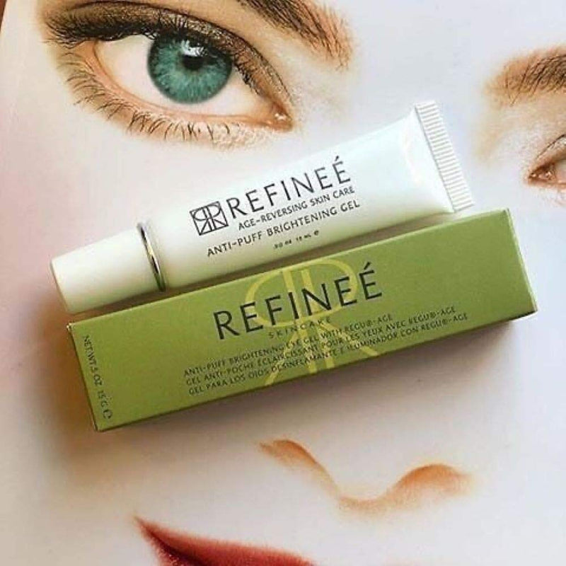 Refinee Anti-Puff Brightening Eye Gel for Under Eye Bags & Dark Circles .5oz - BeesActive Australia