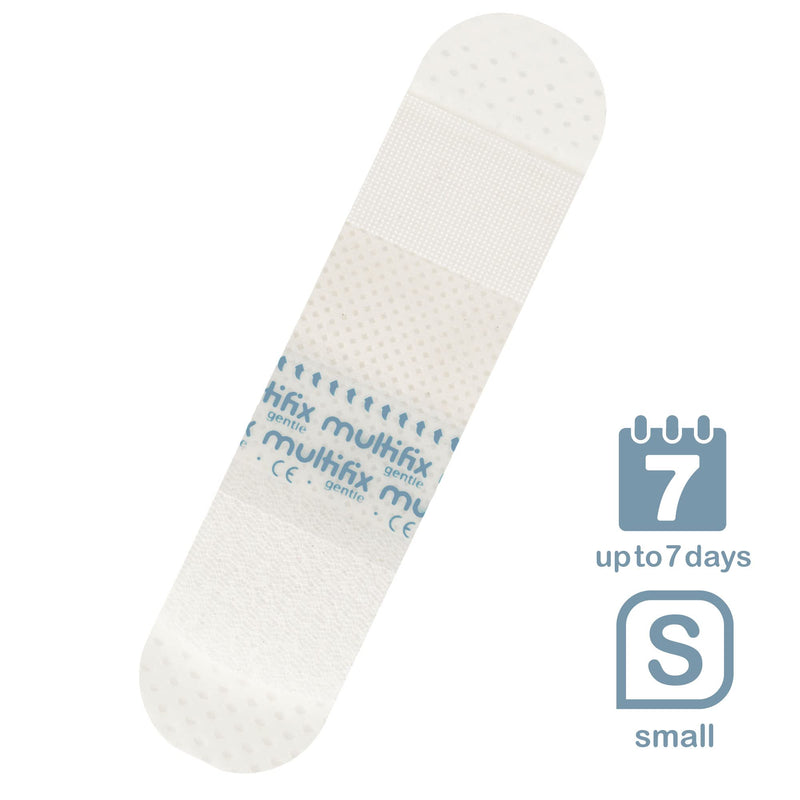 Multi Fix Gentle – Catheter/Medical Adhesive Tubing Securement, Re-Adhesive with Silicone Technology, Friendly on The Skin Catheter Adhesive for use with Urinary Incontinence Products (Small) S (Pack of 10) - BeesActive Australia