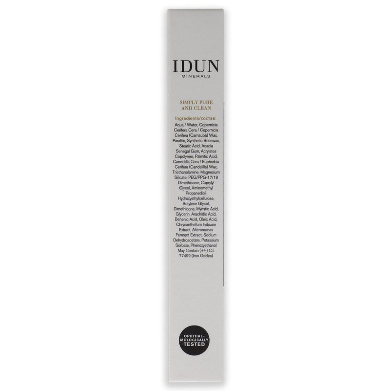 IDUN Minerals Mascara, Gul - Classic Volume - Thickens, Plumps & Coats Lashes - Nickel & Chromium Natural Pigments, Ophthalmologically Tested, Safe for Sensitive Eyes & Contact Lens - Black, 0.38 oz 010 Black 0.39 Ounce - BeesActive Australia