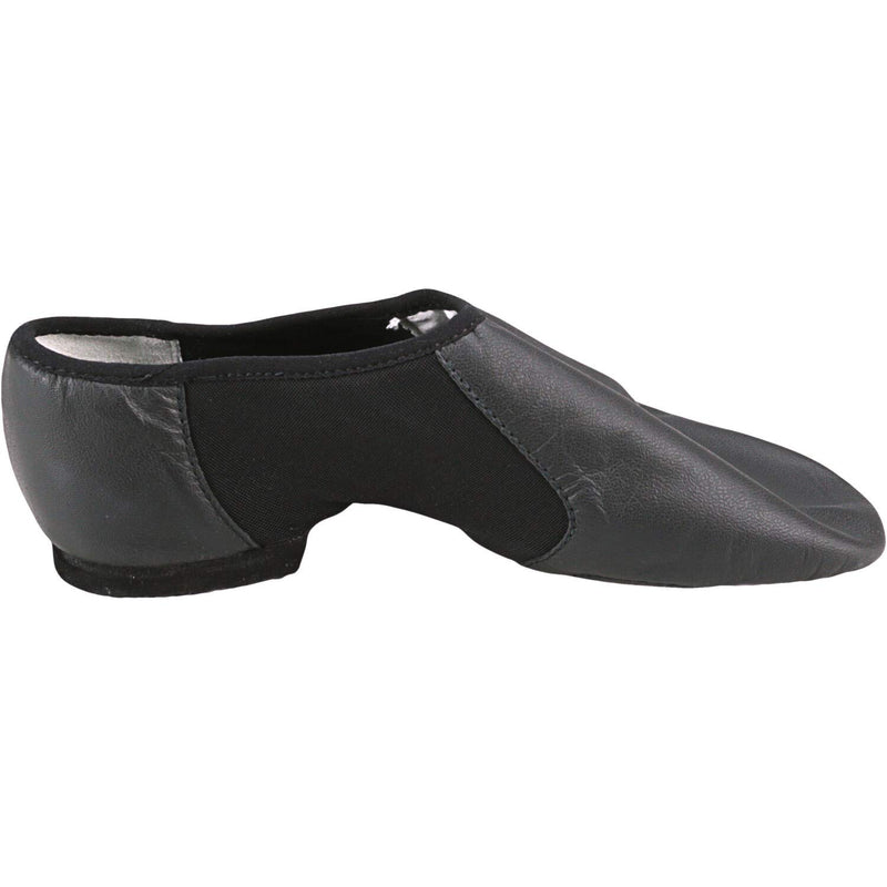 Bloch Dance Women's Neo-Flex Leather and Neoprene Slip On Split Sole Jazz Shoe 4 Black - BeesActive Australia