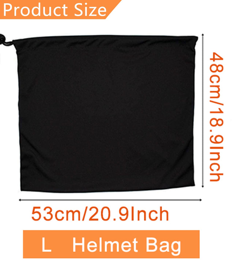 KOOUMOS Motorcycle Helmet Bag Helmet Backpack Lightweight Storage Carrying Bag for Riding Bicycle Motorcycle Sport Gym Training Hiking Travel Bags Made of Nylon Cloth with Drawstring Bag - BeesActive Australia