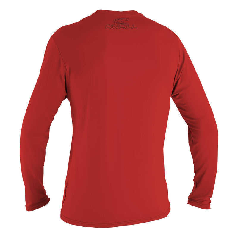 [AUSTRALIA] - O'Neill Youth Basic Skins UPF 50+ Long Sleeve Sun Shirt 12 Red 