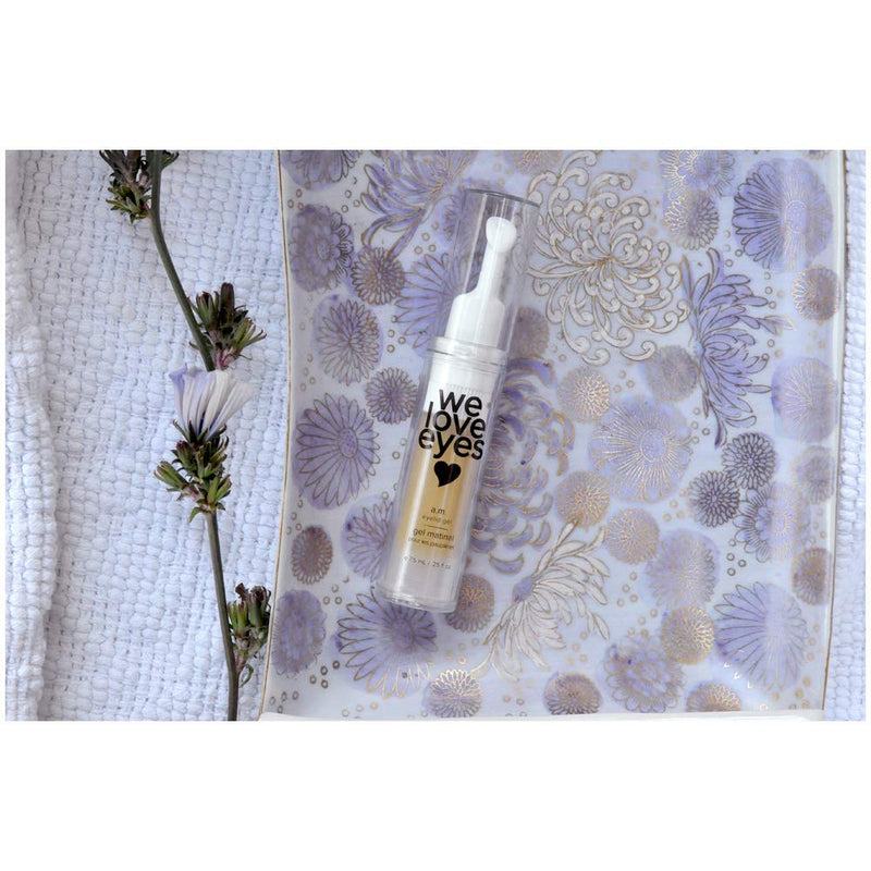 We Love Eyes - A.M. Eyelid Gel - For puffy eyes, fine lines, under eye bags. Botanical & vegan ingredients. - BeesActive Australia