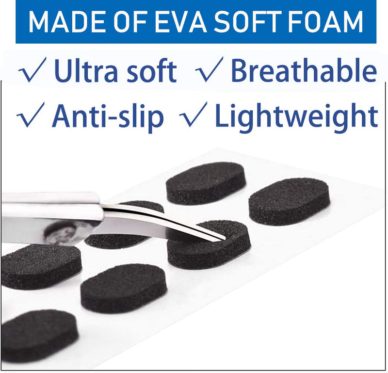 Nose Pads Soft Foam Adhesive Anti-Slip Silicone Eyeglass Nose Pads Stick On for Glasses Eyeglasses Sunglasses 12 Pairs, 1.0mm,Skin Color Skin Color - BeesActive Australia