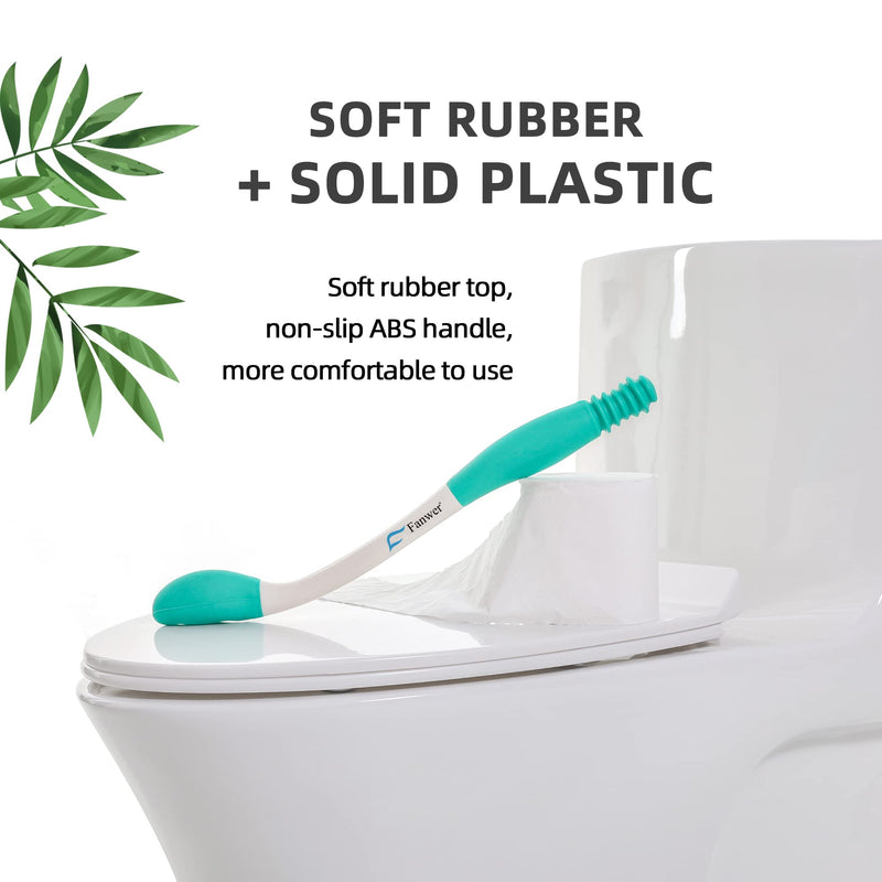 Toilet Aids Tools,Long Reach Comfort Wipe,Extends Your Reach Over 15" Grips Toilet Paper or Pre-Moistened Wipes - BeesActive Australia