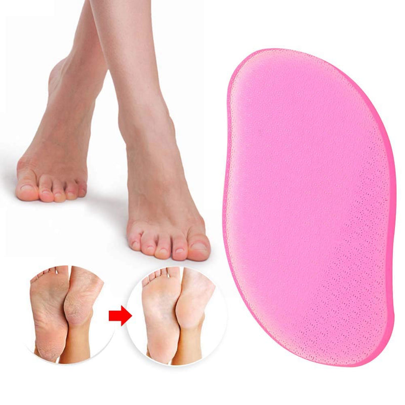 Nano Glass Foot File, Reusable Dead Skin Callus Remover Pedicure Tools Nail File(pink) pink - BeesActive Australia