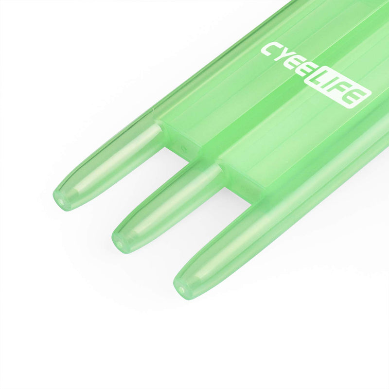 [AUSTRALIA] - CyeeLife-Dart Carrying case Transparent Plastic-12 Colours Optional-Suitable for Most Darts Green transparent 