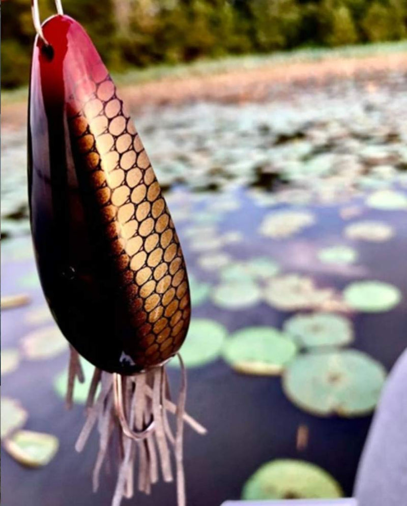[AUSTRALIA] - Heddon Moss Boss Topwater Fishing Lure - Glides Through Heavy Cover 3/8 oz Bullfrog 