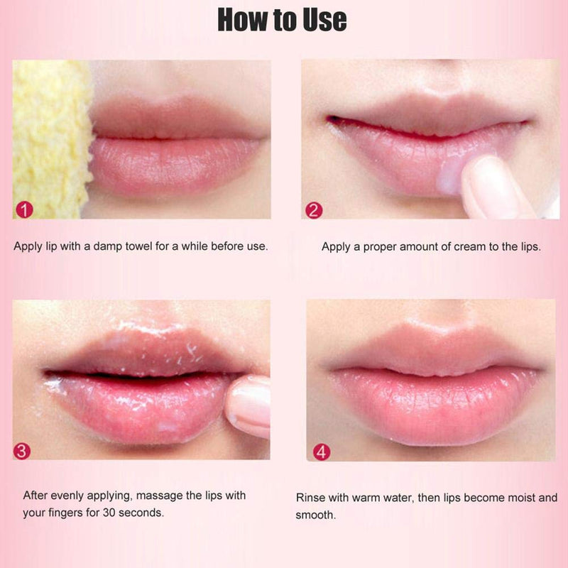 Lip Exfoliator, 12g Moisturizes and Removes Dead Skin, Exfoliating Scrub for Lips Beauty lip Removal Horniness Water Science gel - BeesActive Australia