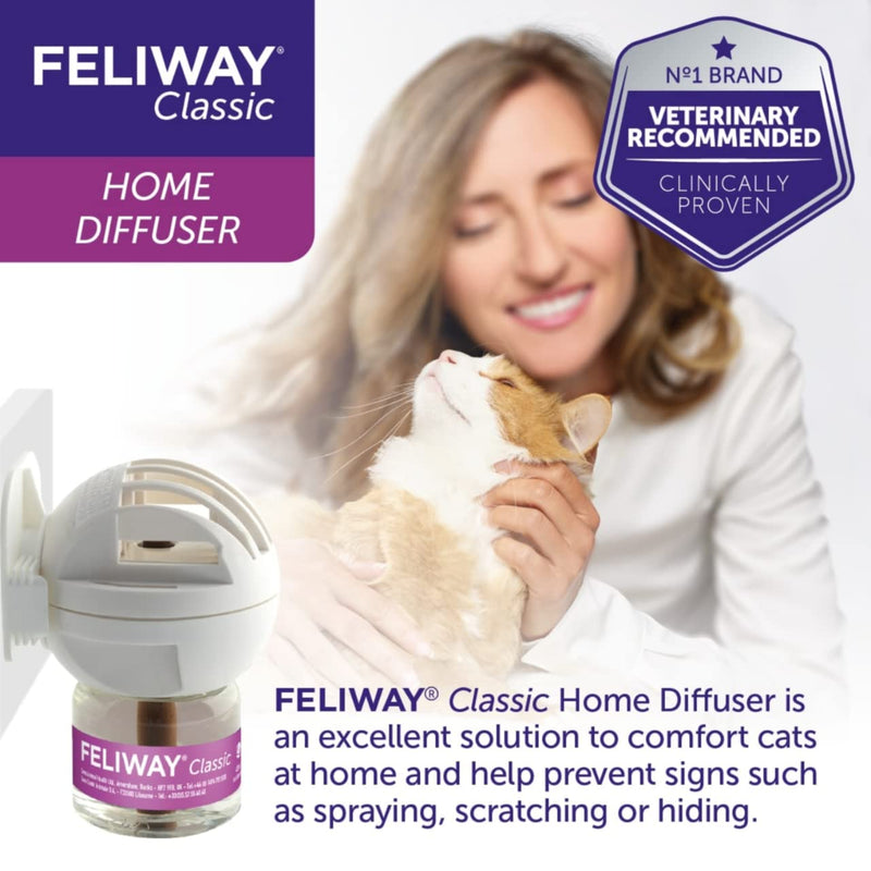 Ceva Animal Health C23830c Feliway Starter Kit Diffuser, 48ml (Оne Расk) - BeesActive Australia
