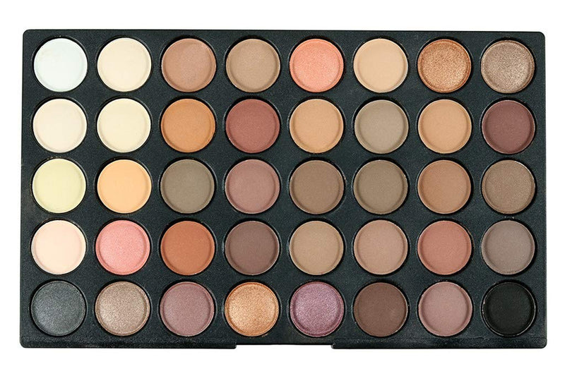 PhantomSky Professional 120 Colors Eyeshadow Palette Matte and Shimmer Highly Pigmented Eye Shadows Nudes Warm Natural Neutral Cosmetic Makeup Powder #1 - BeesActive Australia