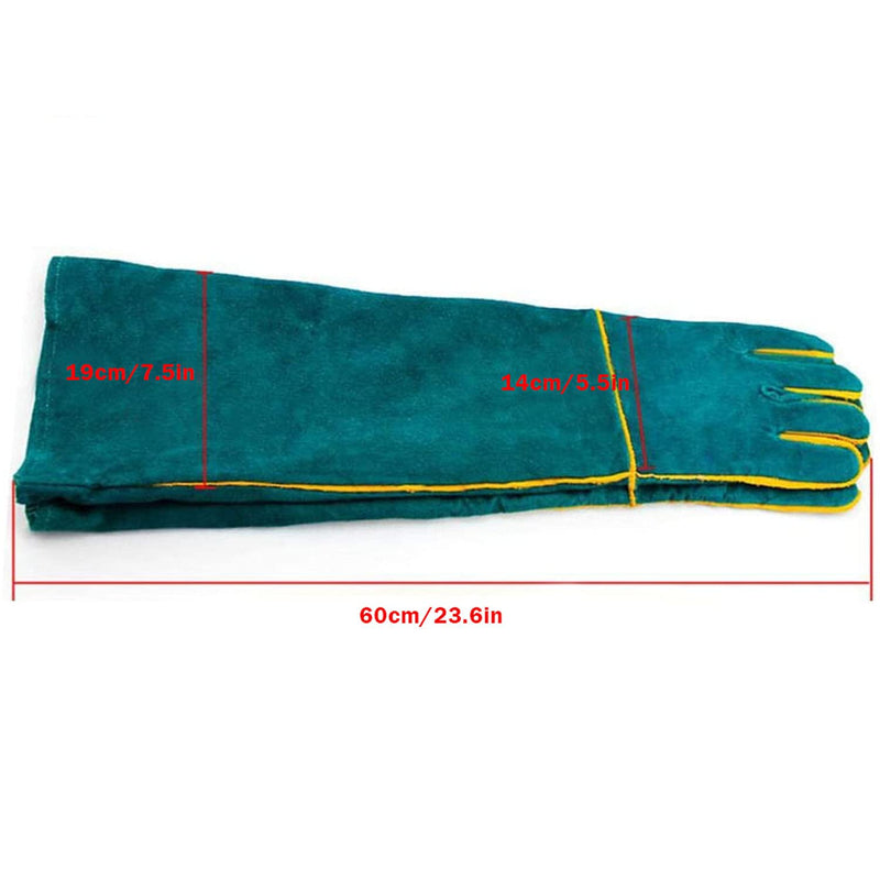 PeSandy Animal Handling Gloves Bite Proof, 60CM Durable Bite Resistant Gloves for Bathing,Grooming,Welding, Handling Dog/Cat/Bird/Snake/Parrot/Lizard/Reptile- Scratch/Bite Resistant Protection Gloves - BeesActive Australia
