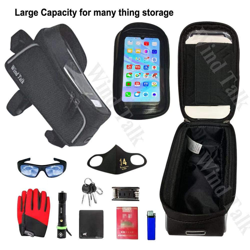 Wink Talk Bike Phone Bag for Package Cycling Bags for Storage Wallet Keys Gloves Bike Tool Screwdriver Waterproof Bicycle Rear Packing Case Accessories - BeesActive Australia
