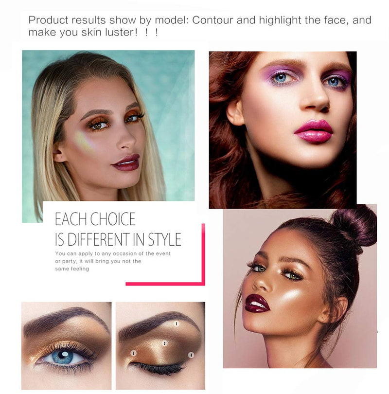 FantasyDay Pro 162 Colors Shimmer Glittering Waterproof Eyeshadow Makeup Palette Cosmetic Contouring Kit - BeesActive Australia