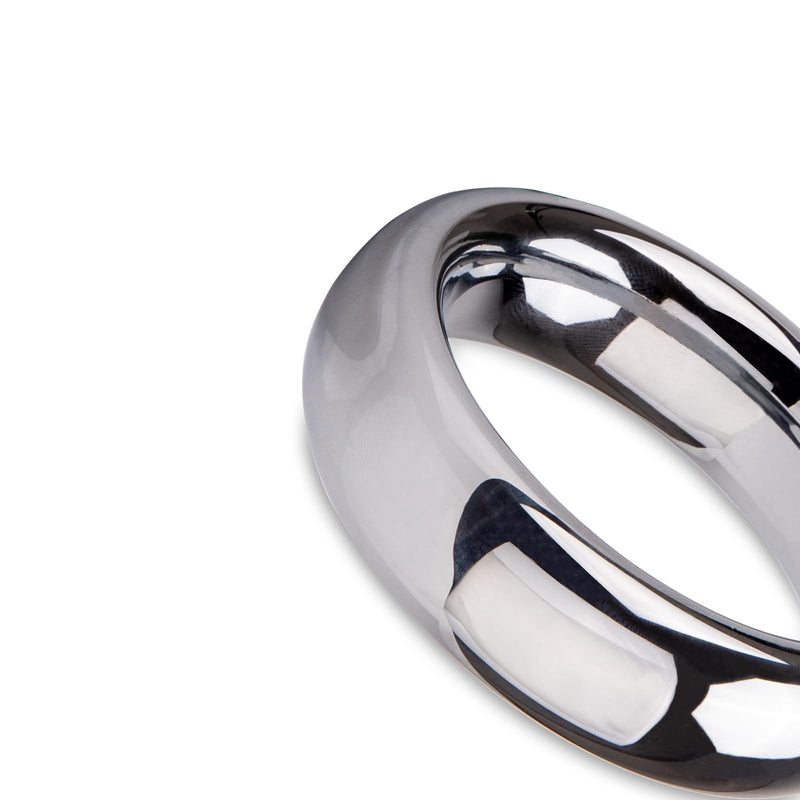 Stainless Steel Penis Ring for Men Cock Rings for Erection Enhancing Sex Toy Couples Delay Control Male Stimulator Pleasure Device(45mm) 45mm - BeesActive Australia