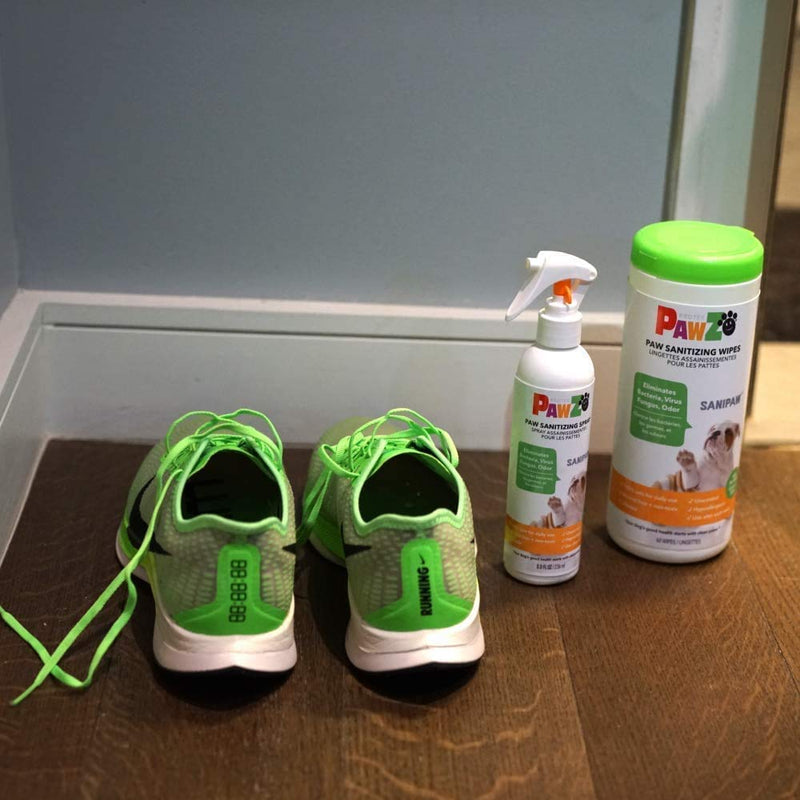 Protex PawZ SaniPaw Dog Paw Sanitizer Spray & SaniPaw Dog Paw Wipes Bundle - BeesActive Australia