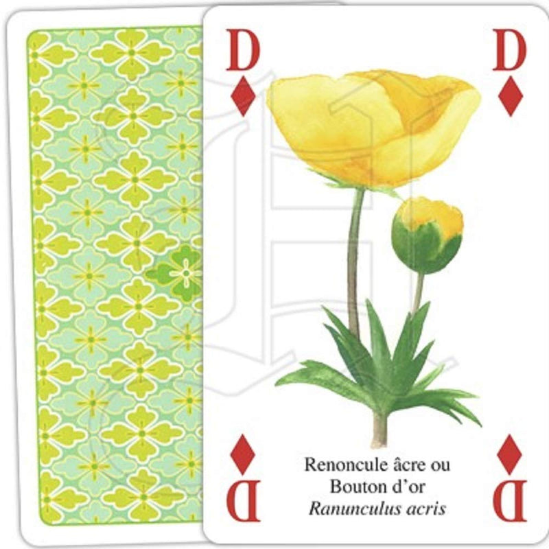 Wild Flowers Playing Cards - BeesActive Australia