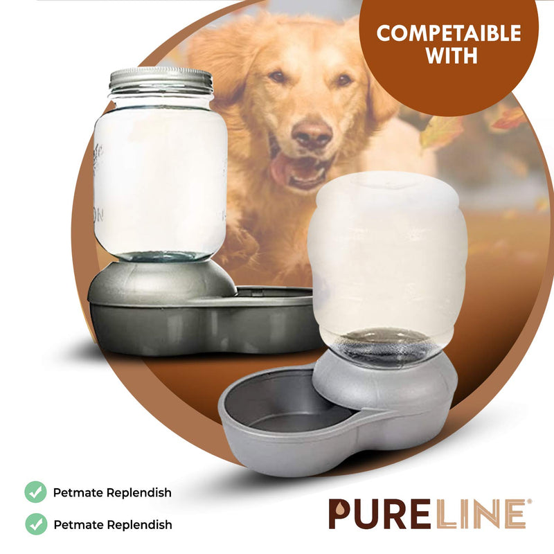 PureLine Petmate Replendish Water Filter Replacement, Also Compatible with Petmate Mason and Petmate Replendish and Mason Gravity Waterer Bowls. with Advanced Filtration (12 Pack) - BeesActive Australia