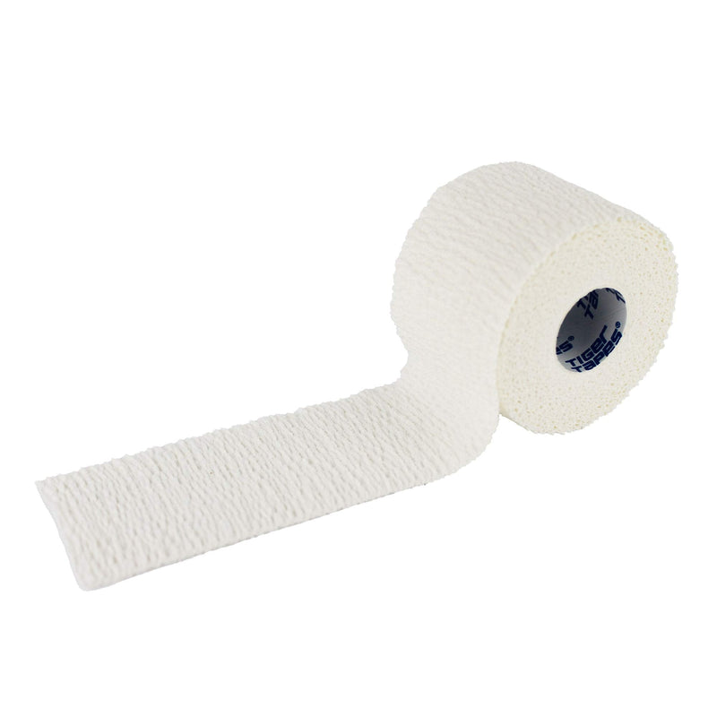 TIGER TAPES - 6 Rolls of Tearable Elastic Adhesive Bandage | 5cm x 6.9m – Easy Tear EAB Tape for Wrist, Knee, Ankle & Ear Strapping - Lightweight & Breathable Adhesion - Used for Prevention, Injuries, Rugby Players, Goalkeepers, Football, Weightlifting... - BeesActive Australia