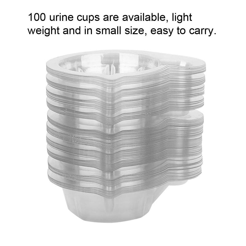 100pcs Urine Cups, Disposable Urine Collection Cups Urine Container for Early Pregnancy Test, Ovulation Test - BeesActive Australia
