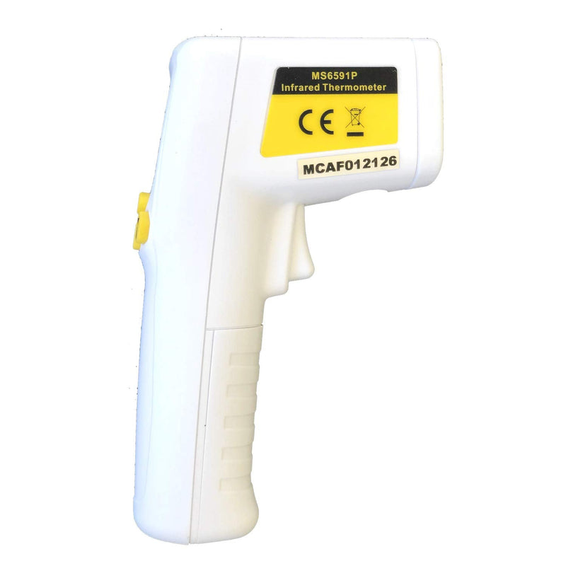 Mastech MS6591P Infrared Digital Thermometer Non-Contact Forehead with 2 measurement modes: Body (32ºC-42ºC) and Surface (0ºC-100ºC) - BeesActive Australia