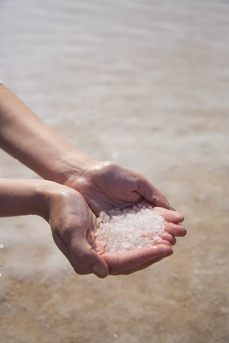 Dead Sea Bath Salt, 1Kg Bag, Organic and Purest Quality, Unrefined and 100% Natural, Best for Good Sleep, Stress Relief, Bath, Beauty and Relaxing - BeesActive Australia