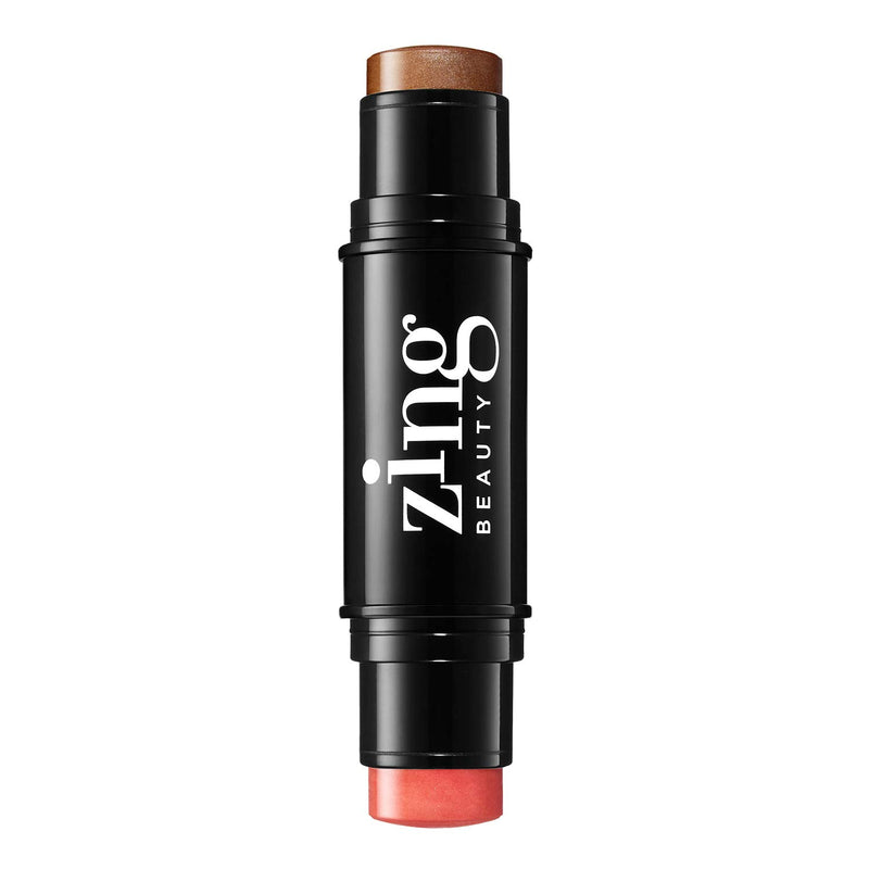 Zing Beauty Shape it blush+bronzer, Glow, 0.50 Ounce - BeesActive Australia