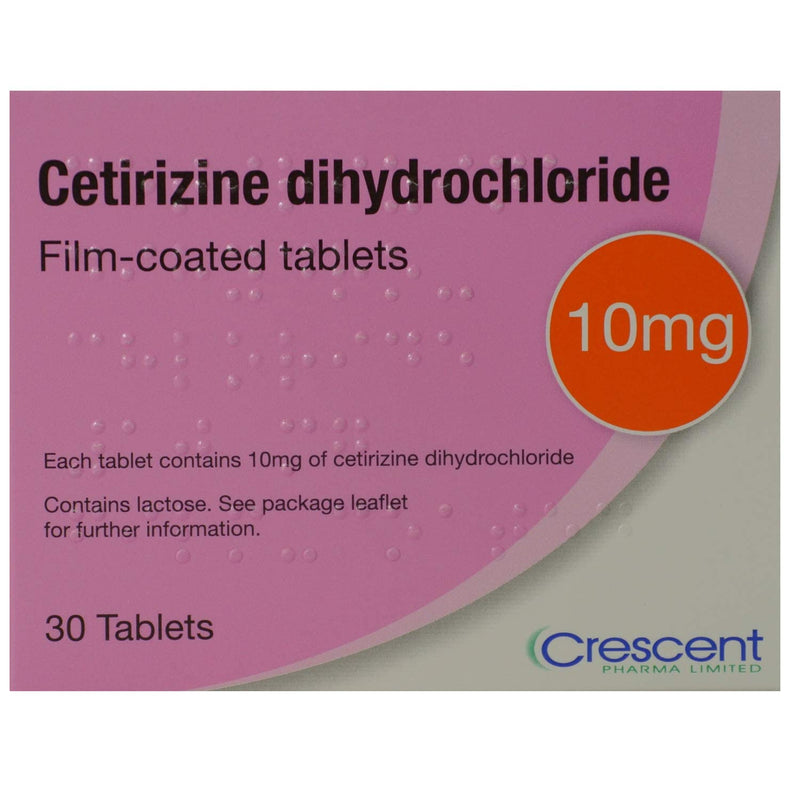 240 x 10mg Cetirizine Dihydrochloride (8 Months Supply) One a Day hay Fever and Allergy Relief Tablets (8x30 Tablets) - BeesActive Australia