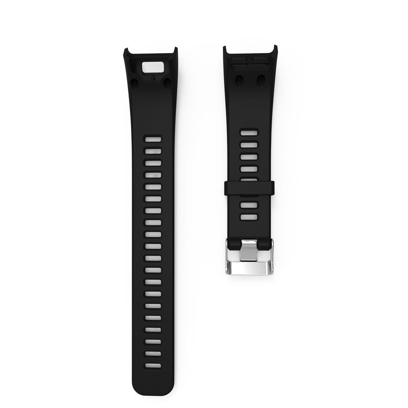 Band for Garmin vivosmart HR, Silicone Strap Replacement Wristband for Garmin vivosmart HR(No Tracker) Style A: Black 5.5"-8.7" wrist - BeesActive Australia