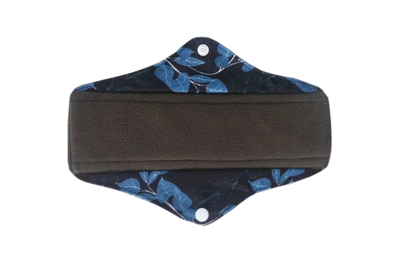 10PCS 10 Inch Charcoal Bamboo Cloth Reusable Washable Menstrual Pads Sanitary Pads+1 Wet Bag (NCM-M10-01) Ncm-m10-01 - BeesActive Australia