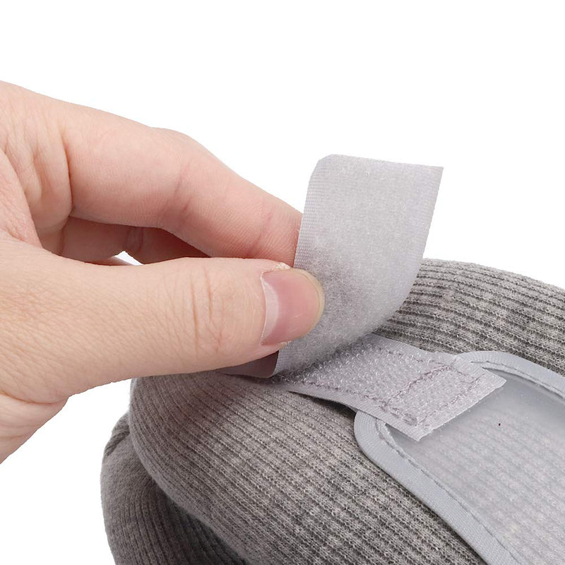 Neck Brace,Cervical Vertebra Traction Device Breathable Correction Neck Brace Fixing Strap Support(grey) Gray - BeesActive Australia
