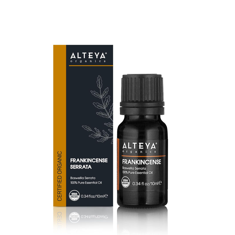 Alteya Organic Frankincense Oil (Boswellia Serrata) 10 ml - 100% USDA Certified Organic Pure Natural Frankincense Essential Oil - BeesActive Australia