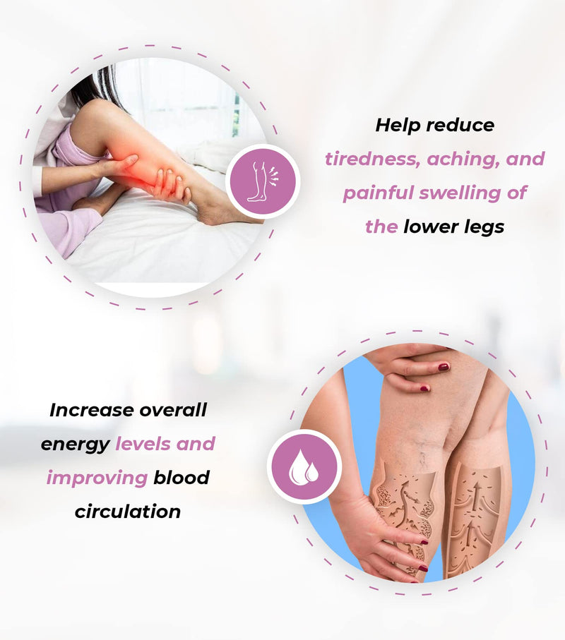 GABRIALLA Sheer Knee High Compression Stockings for Women, Medical Grade Calf Knee Highs, Graduated Firm Compression 23-30 mmHg, Improve Blood Circulation, Prevent & Treat Varicose Veins, Close Toe Medium Beige - BeesActive Australia