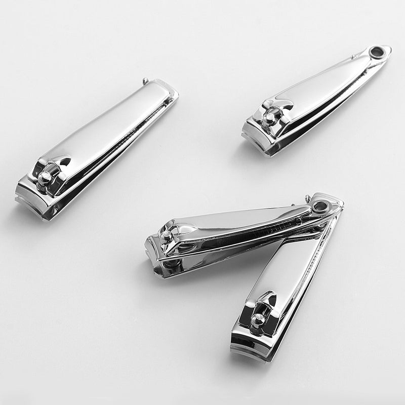 4 Pcs Nail Clippers For Fingernails and Tonenail by QLL - Swing Out Nail Cleaner/File - Sharpest Stainless Steel Clipper - Wide Easy Press Lever - Best Quality Nail Cutter - BeesActive Australia