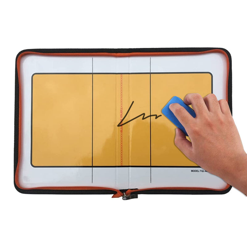 Firelong Volleyball Coach Tactic Board Strategy Training Aids Equipment - Zipper Closure - BeesActive Australia