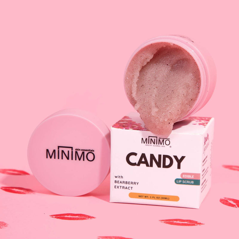 Minimo Candy Lip Scrub - BeesActive Australia