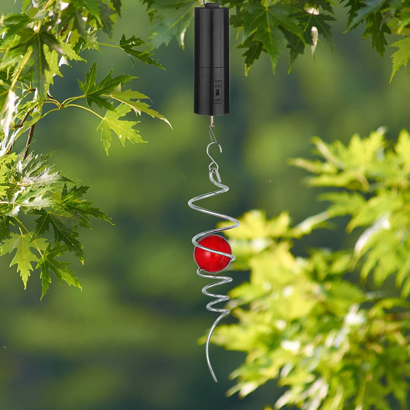 Small Mobile Rotating Motor,Mini Battery Operated Hanging Display Spinning Motor for Kinetic Wind Catcher Spinner,Wind Chimes,Baby Crib,Mirror Disco Ball,Automatic Whirl Indoor Swinging Decoration Black - BeesActive Australia