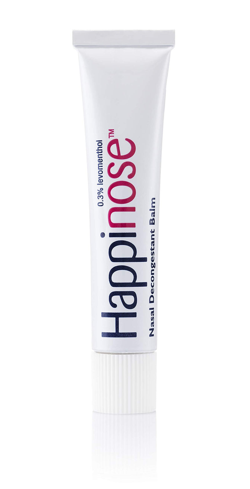 Happinose Balm Nasal Decongestant with Essential Oils for Colds, Catarrh and Hay Fever, 14g - BeesActive Australia