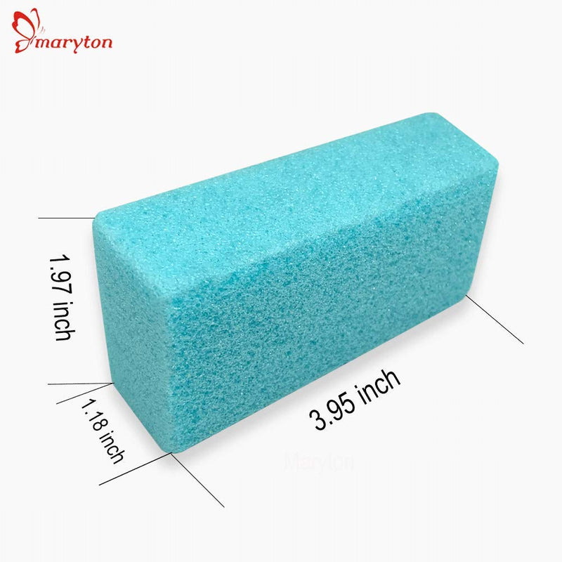 Maryton Pumice Sponge for Feet, Ultimate Pedicure Stone Callus Remover & Foot Scrubber Bulk Pack of 4(Assorted Colors) - BeesActive Australia
