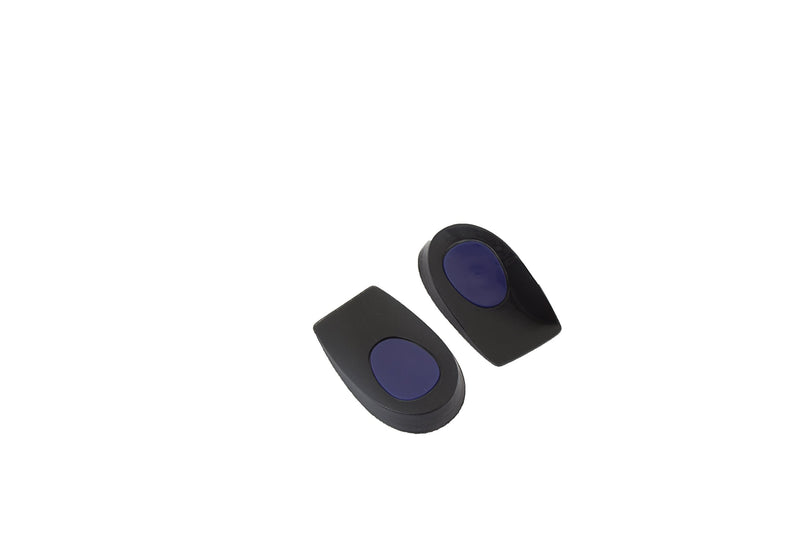 PRO 11 WELLBEING 2 Pairs of Silicone Heel Cups with Gel Impact Zone (4-7 UK) 4-7 UK - BeesActive Australia