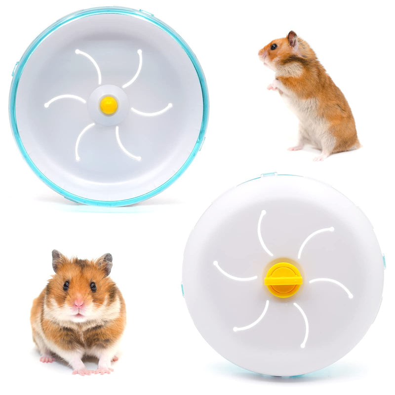 Hamster Saucer 8.3" Silent Hamster Exercise Wheels Silent Spinner Running Wheels for Small Animal Pet Hamster Chinchillas Gerbils and Mice - BeesActive Australia