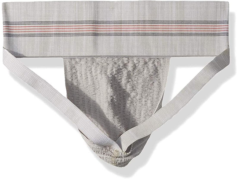 GYM mens 3" Wide Band Classic Athletic Supporter X-Large Heather Grey - BeesActive Australia