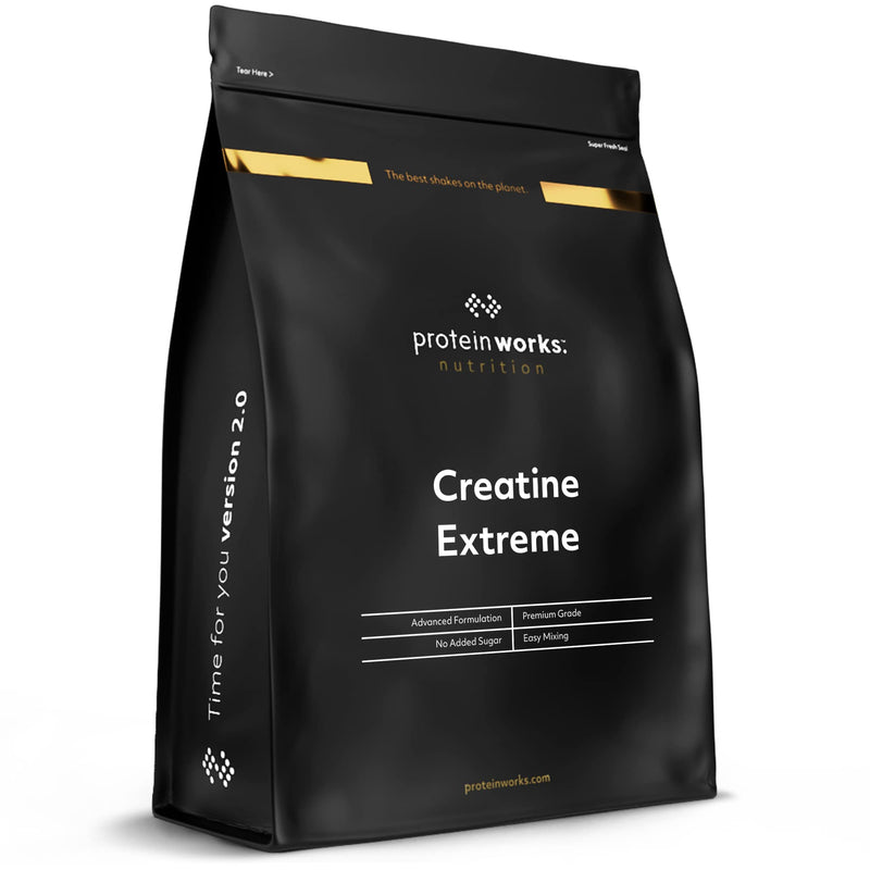 Protein Works - Creatine Extreme Powder | Creatine Formula | Premium Grade Supplement For Lean Muscle Growth | With Beta Analine | Orange Burst | 400g - BeesActive Australia