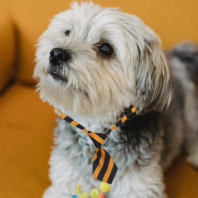 Petunny Dog Ties for Small Dogs,10Pcs Plaid Stripes Polka Dot Dog Neck Bow Tie with Adjustable Small Dog Ties for Grooming Pet Ties Puppy Ties Pet Neck Ties Grooming Accessories(Random Color) - BeesActive Australia