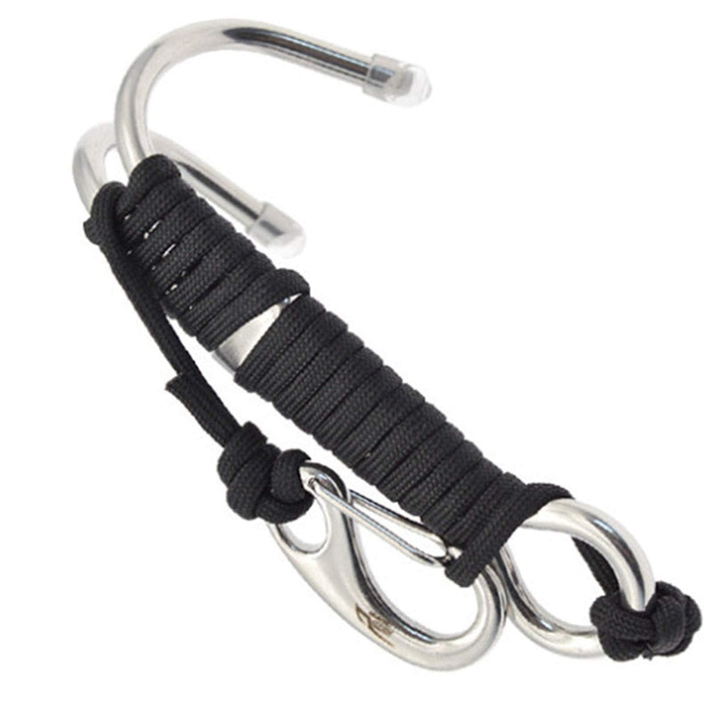 OUMAIGA Reef Double Flow Hook, Retractable Spring line, Drift Hook, Diver, cave Exploration, Underwater Activities. - BeesActive Australia