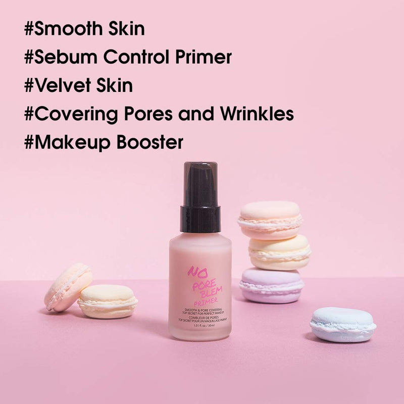 TOUCH IN SOL No Pore Blem Primer, 1.01 fl.oz(30ml) 1 Pack - Face Makeup Primer, Big Pores Perfect Cover, Skin Flawless and Glowing, Instantly Smoothes Lines, Long Lasting Makeup's Staying Primer 30ml 1 Pack - BeesActive Australia